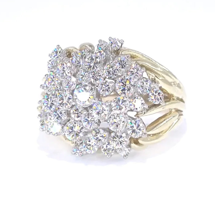 RR00005 - Rings, 18kt Yellow Gold, Diamond, Modern
