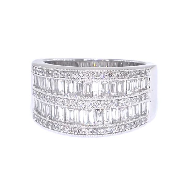 RR00002 - Rings, 14kt White Gold, Diamond, Contemporary