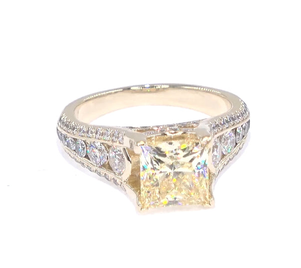 RR00019 - Rings, 14kt Yellow Gold, Lannyte, Contemporary