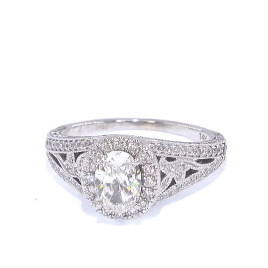 RR00011 - Rings, 14kt White Gold, Diamond, Contemporary