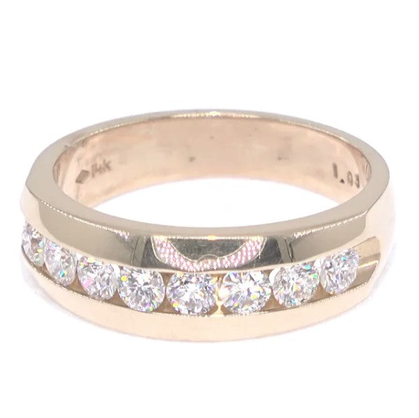 RR00038 - Rings, 14kt Yellow Gold, Diamond, Modern