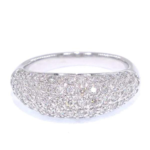 RR00042 - Rings, 18kt White Gold, Diamond, Mid-century