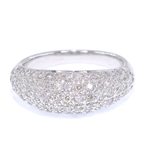 RR00042 - Rings, 18kt White Gold, Diamond, Mid-century