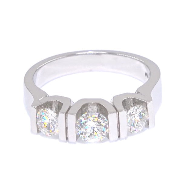 RR00044 - Rings, 14kt White Gold, Diamond, Modern