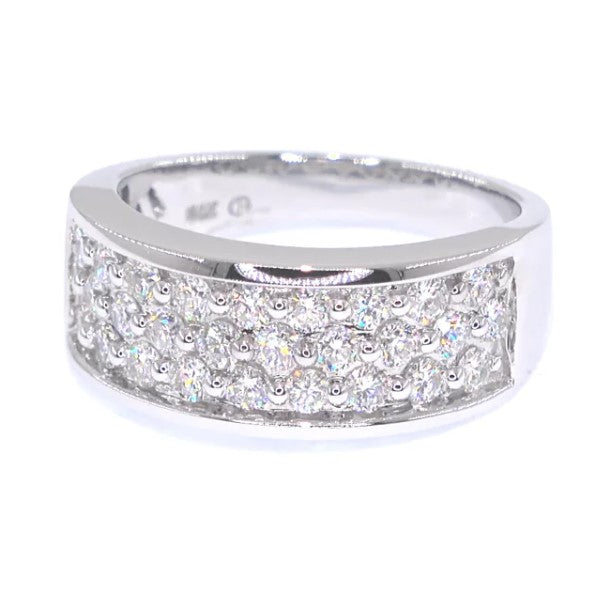 RR00045 - Rings, 14kt White Gold, Diamond, Modern