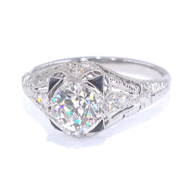 RR00065 - Rings, Platinum, Diamond, Art Deco