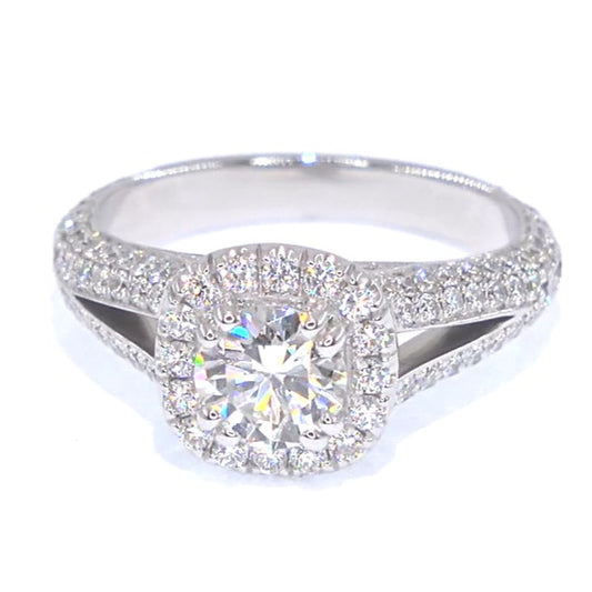RR00076 - Rings, 14kt White Gold, Diamond, Modern