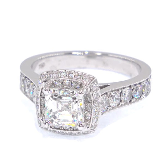 RR00075 - Rings, 18kt White Gold, Diamond, Modern
