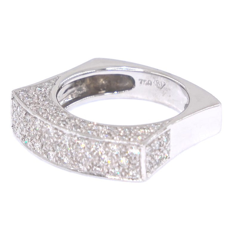 RR00137 - Rings, 18kt White Gold, Diamond, Modern